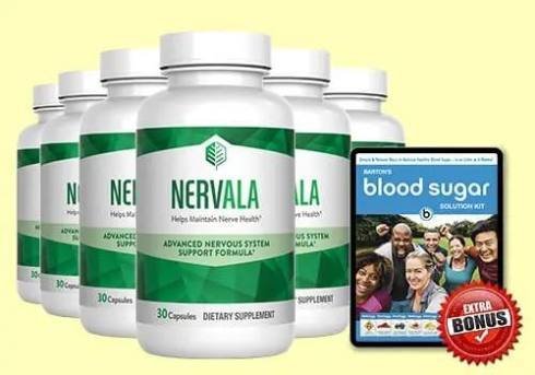 Order Nervala supplement today – last chance product display with bonus